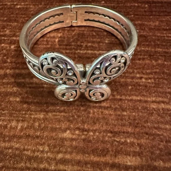 Brighton Silver Filigree Butterfly Bracelet - Picture 3 of 4